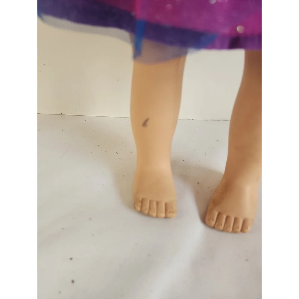 My Life Doll 2013 Brown Wavy Hair With Purple Star Dress Has  Blemishes‎ Photos